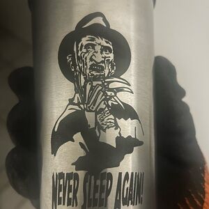 Stainless Steel Horror-Themed Freddy Krueger Tumbler